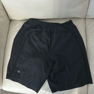 Black Lululemon Pace Breaker Shorts Mens Medium